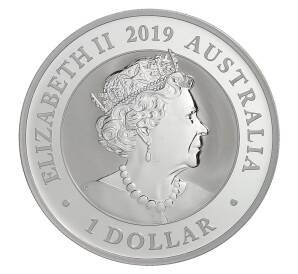 1 доллар 2019 года Австралия — Австралийская райская птица