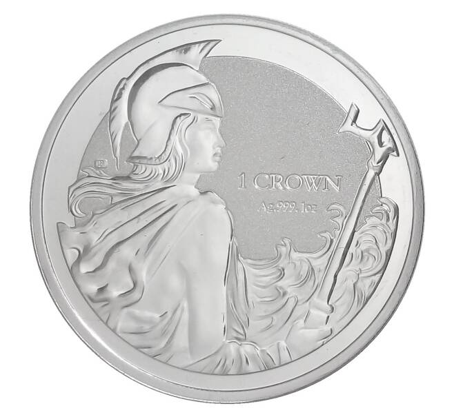 Монета 1 крона 2017 года Фолкленсдские острова — Британия (без легенды) (Артикул M2-33435)
