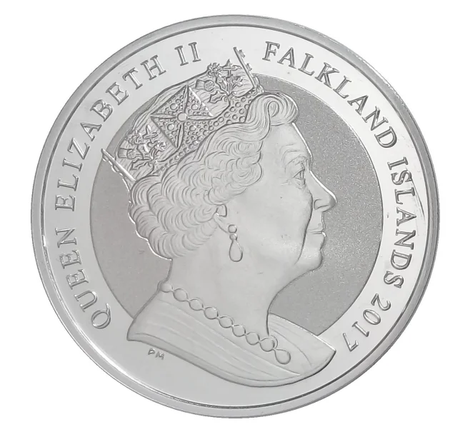 Монета 1 крона 2017 года Фолкленсдские острова — Британия (без легенды) (Артикул M2-33435)