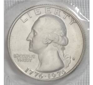 25 центов (1/4 доллара) 1976 года S США — 200 лет независимости США — Фото №2
