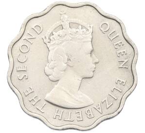 10 центов 1959 года Британский Маврикий — Фото №2