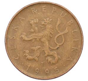 10 крон 1995 года Чехия — Фото №2