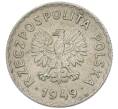 Монета 1 злотый 1949 года Польша (Артикул: K12-72138) — Фото №1