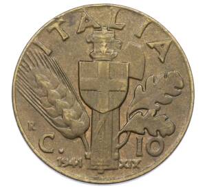 10 чентезимо 1941 года Италия — Фото №1