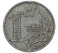 Монета 1 цент 1943 года Нидерланды (Артикул: K12-72287) — Фото №1