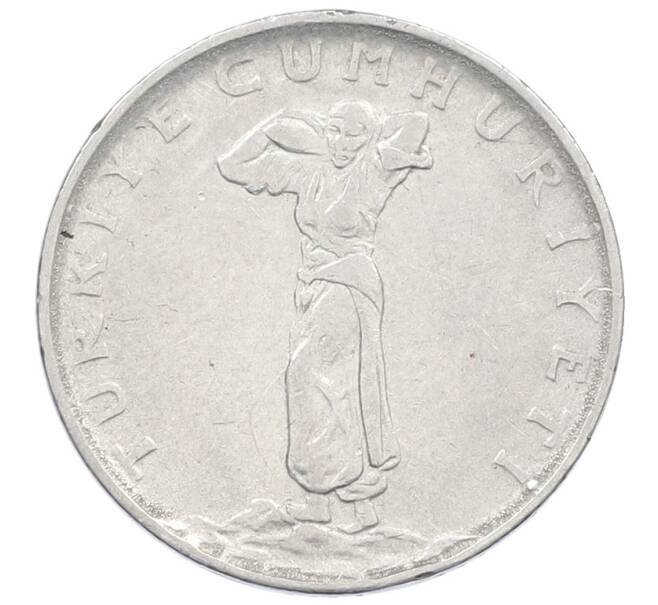 Монета 25 курушей 1968 года Турция (Артикул: K12-72371) — Фото №2