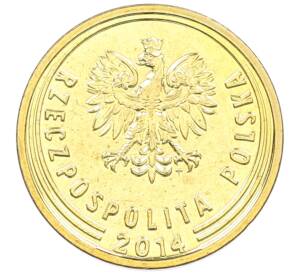 2 гроша 2014 года Польша — Фото №1