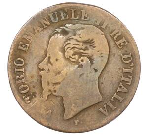 2 чентезимо 1861-1867 года М Италия — Фото №2