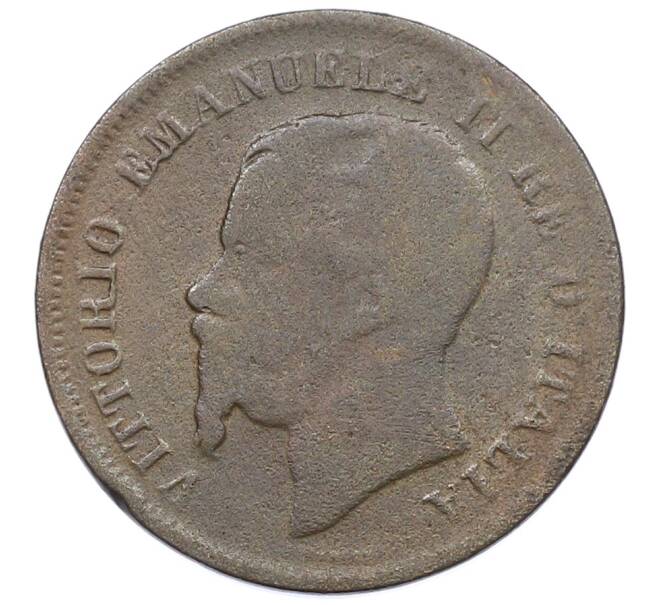 Монета 5 чентезимо 1861 года N Италия (Артикул: M2-91271) — Фото №2