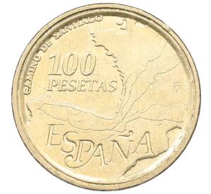 100 песет 1993 года Испания «Путь Святого Иакова» — Фото №1