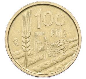 100 песет 1995 года Испания «ФАО» — Фото №1