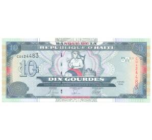 10 гурдов 2004 года Гаити — Фото №1