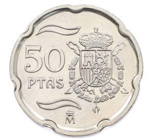 50 песет 2000 года Испания — Фото №2
