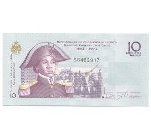 10 гурдов 2016 года Гаити — Фото №1