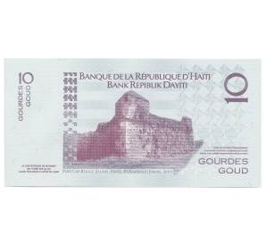 10 гурдов 2016 года Гаити — Фото №2