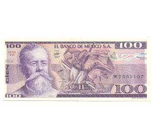 100 песет 1982 года Мексика — Фото №1