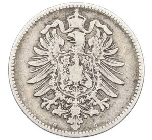 1 марка 1874 года G Германия — Фото №2