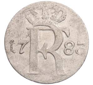 1/24 талера 1783 года Пруссия — Фото №2