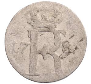 1/24 талера 1783 года Пруссия — Фото №2