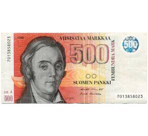 500 марок 1986 года Финляндия — Фото №1