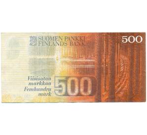 500 марок 1986 года Финляндия — Фото №2