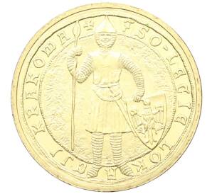 2 злотых 2007 года Польша «750 лет городу Краков» — Фото №1