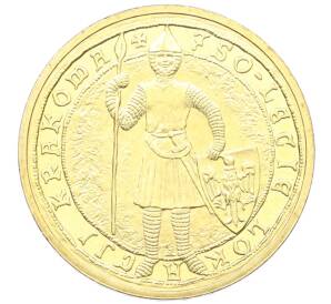 2 злотых 2007 года Польша «750 лет городу Краков» — Фото №1