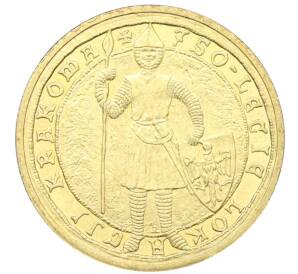 2 злотых 2007 года Польша «750 лет городу Краков» — Фото №1