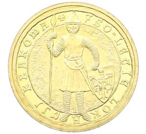 2 злотых 2007 года Польша «750 лет городу Краков» — Фото №1