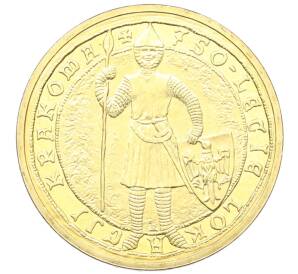 2 злотых 2007 года Польша «750 лет городу Краков» — Фото №1