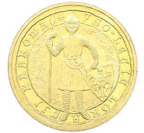 2 злотых 2007 года Польша «750 лет городу Краков» — Фото №1