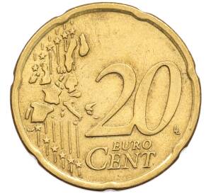 20 евроцентов 2001 года Финляндия — Фото №2