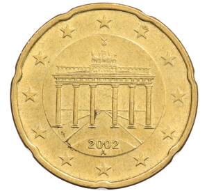20 евроцентов 2002 года A Германия — Фото №1