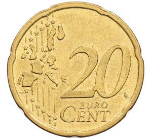 20 евроцентов 2002 года A Германия — Фото №2