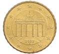 Монета 10 евроцентов 2002 года G Германия (Артикул: T11-28826) — Фото №1