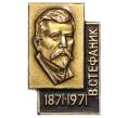 Значок «100 лет со дня рождения Василия Семеновича Стефаника» (Артикул: K8-0416) — Фото №1