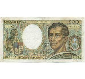 200 франков 1986 года Франция