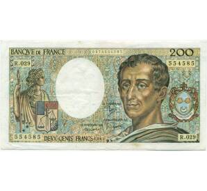 200 франков 1985 года Франция