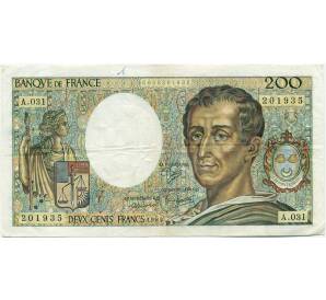 200 франков 1985 года Франция