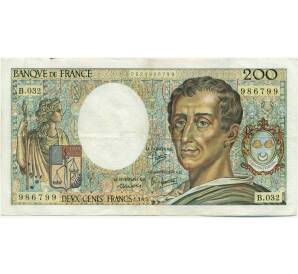 200 франков 1985 года Франция