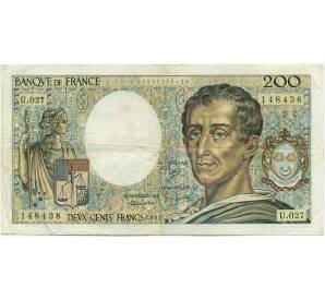 200 франков 1985 года Франция