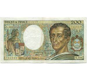 200 франков 1985 года Франция