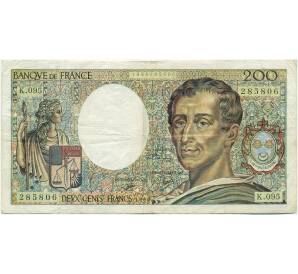 200 франков 1990 года Франция