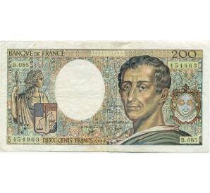 200 франков 1990 года Франция