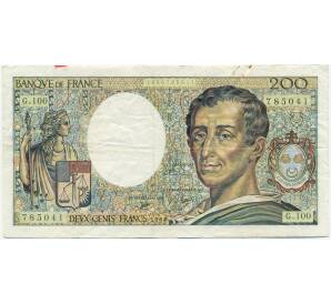 200 франков 1990 года Франция