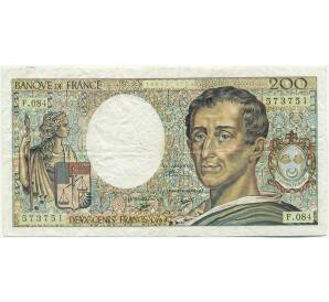 200 франков 1990 года Франция