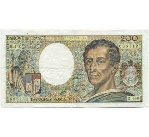 200 франков 1992 года Франция