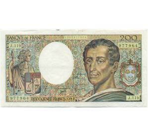 200 франков 1992 года Франция