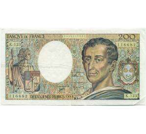 200 франков 1992 года Франция