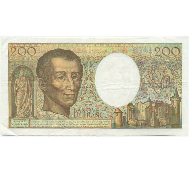 Банкнота 200 франков 1992 года Франция (Артикул: K10-9407) — Фото №2